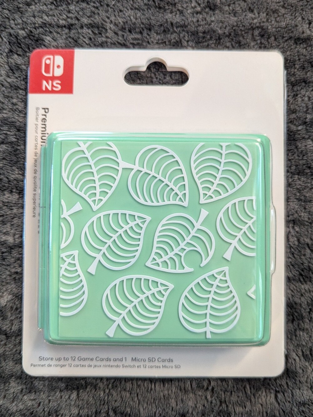 NS Animal Crossing Pattern Game Card Case